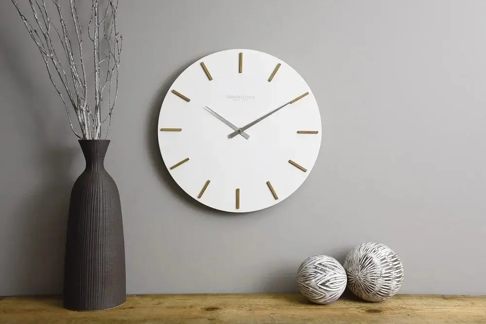 Clock in a creative studio